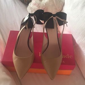 Kate Spade Bow Slingback Heels
